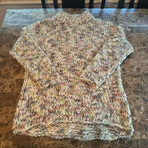 H&M Women’s Size M Oversized Knit Sweater Wool Blend - Picture 3 of 7